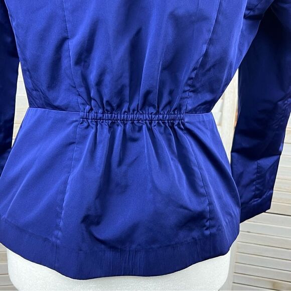 Lafayette 148 Indigo Cinched Waist Blazer Jacket 4 - Picture 11 of 11